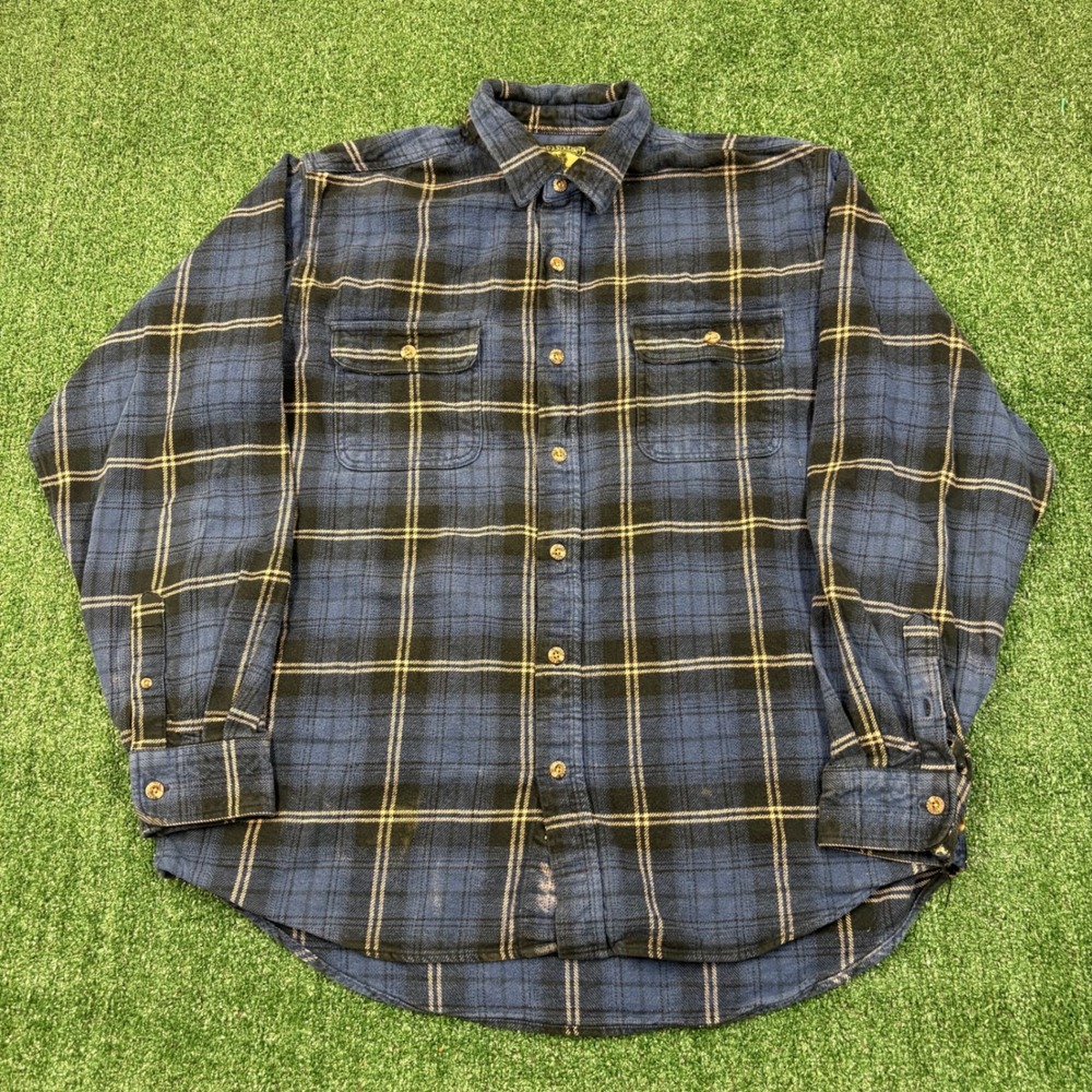 Vintage 90's Field & Stream Plaid Flannel Shirt